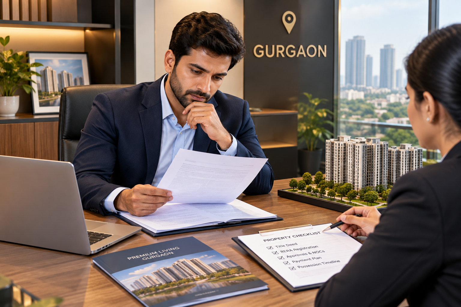 How Can I Check Property Ownership Before Buying in Gurgaon?