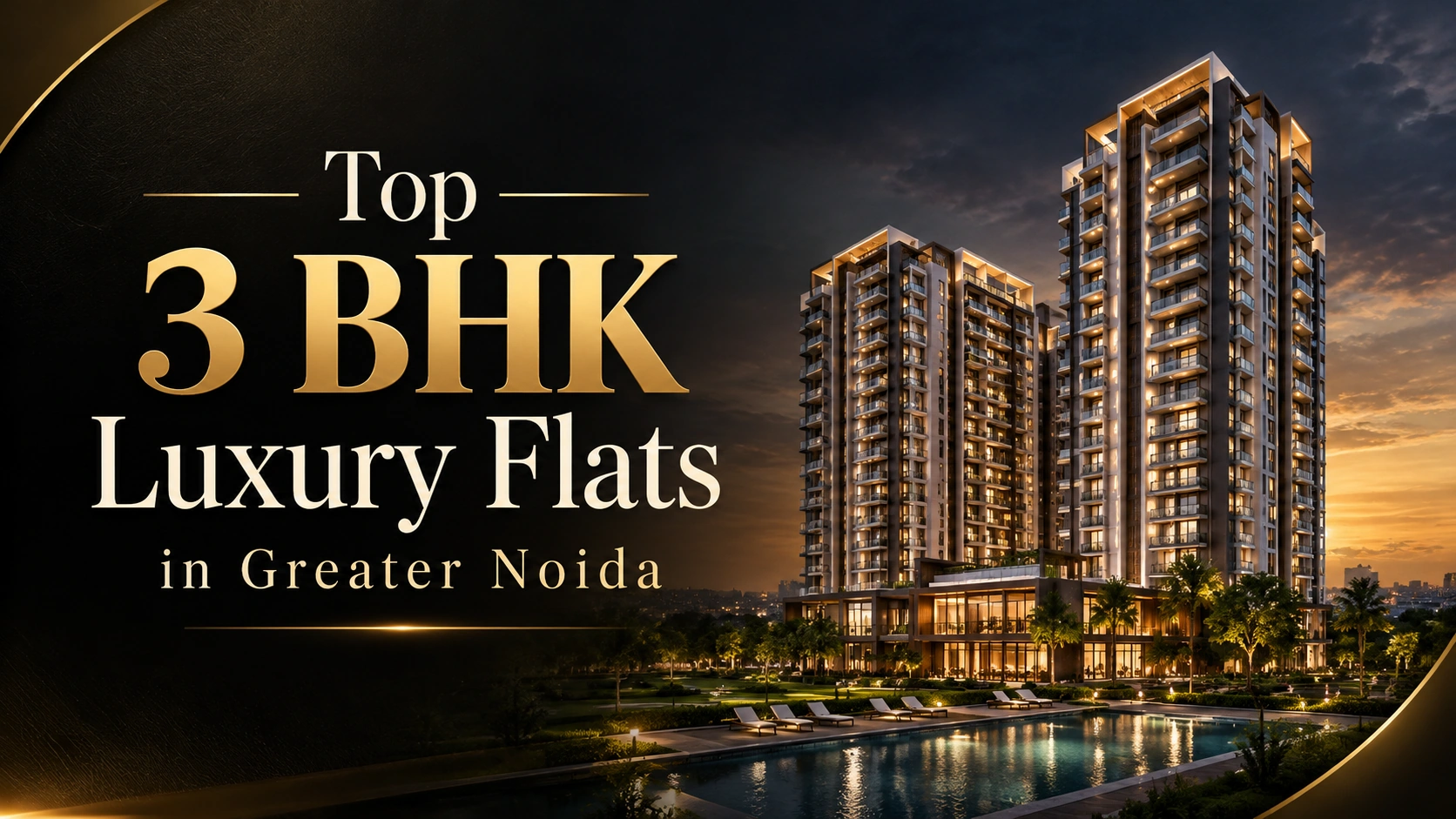 3 BHK Luxury Flats in Greater Noida