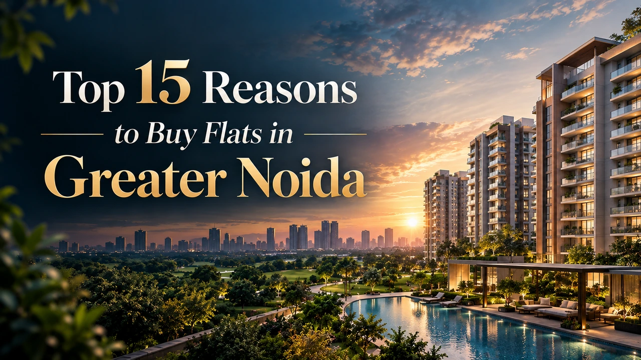 Top 15 Reasons to Buy Flat in Greater Noida