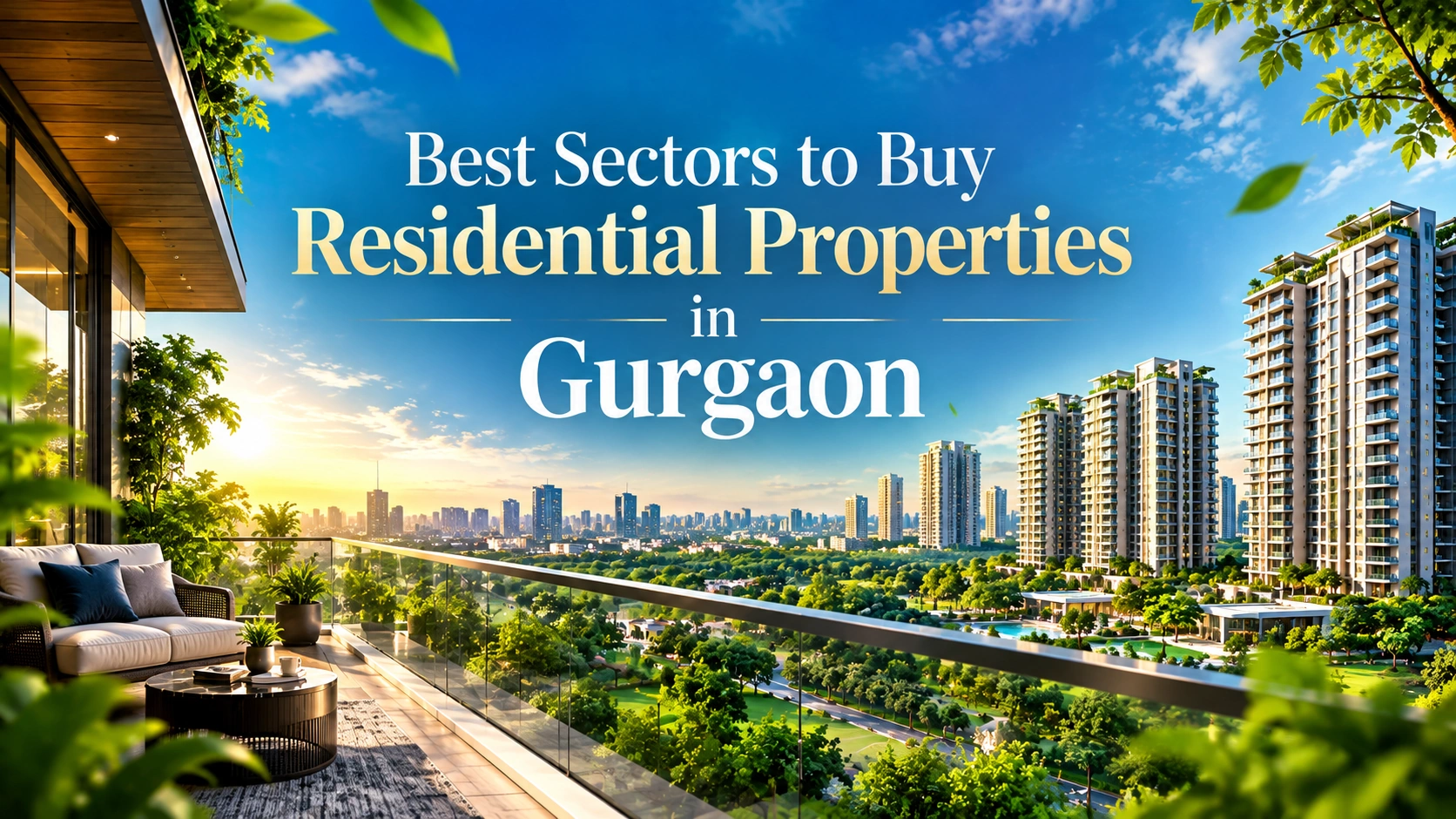 Best Sectors to Buy Residential Properties in Gurgaon