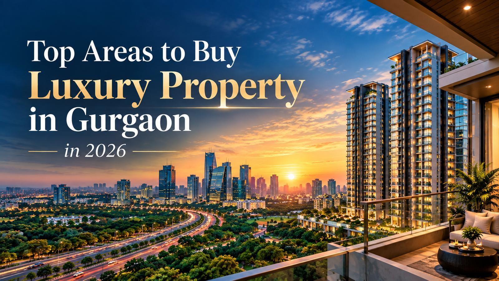 Top Areas to Buy Luxury Property in Gurgaon in 2026
