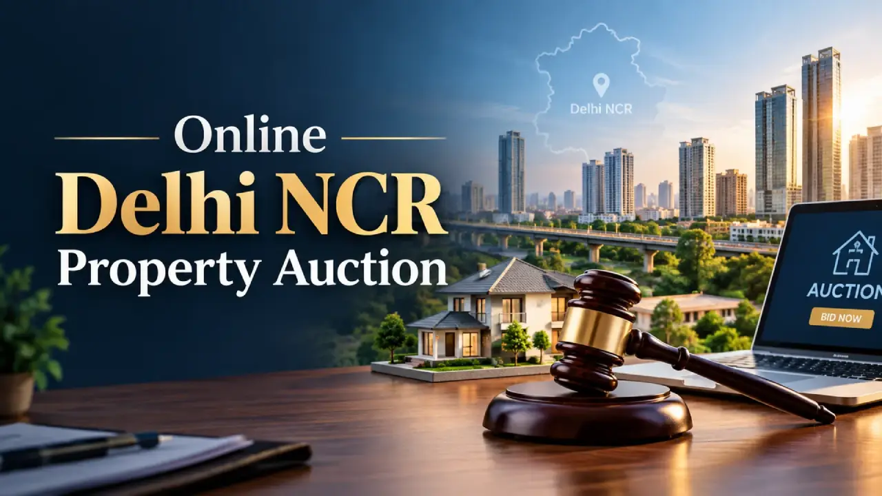 Online Delhi NCR Property Auction