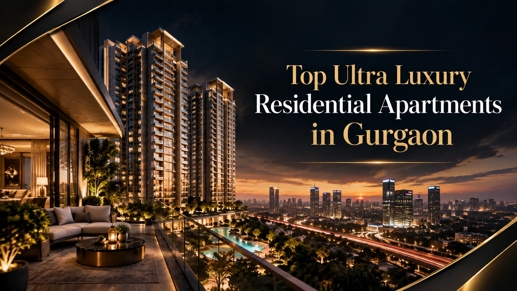 Top Ultra Luxury Residential Apartments in Gurgaon