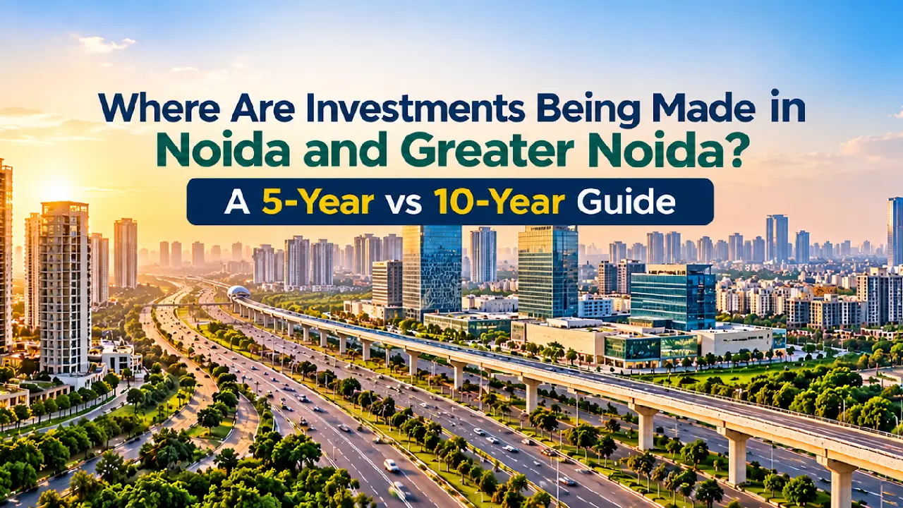 Where Are Investments Being Made in Noida and Greater Noida? A 5-Year vs 10-Year Guide
